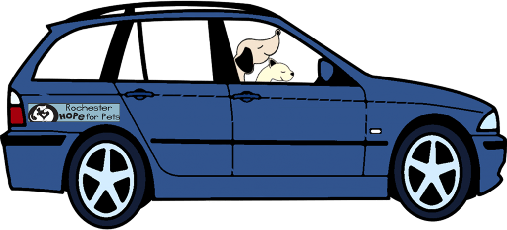 Blue Car Clipart Annimated - Png Download (1024x525), Png Download
