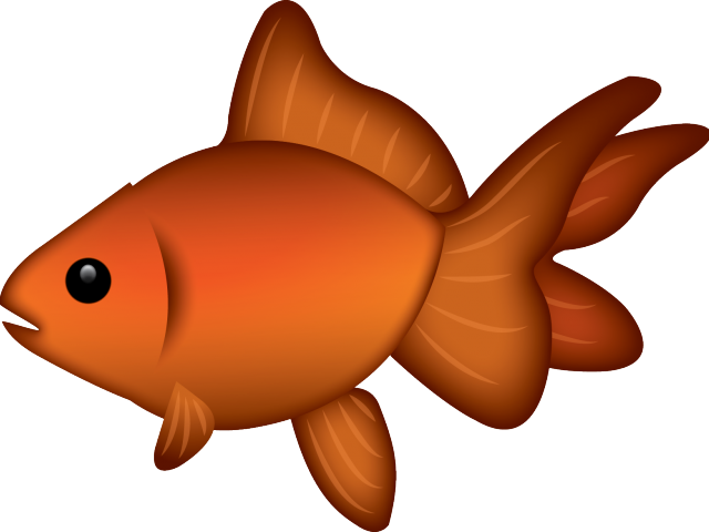 Goldfish Clipart Glass Object - Png Download (640x480), Png Download