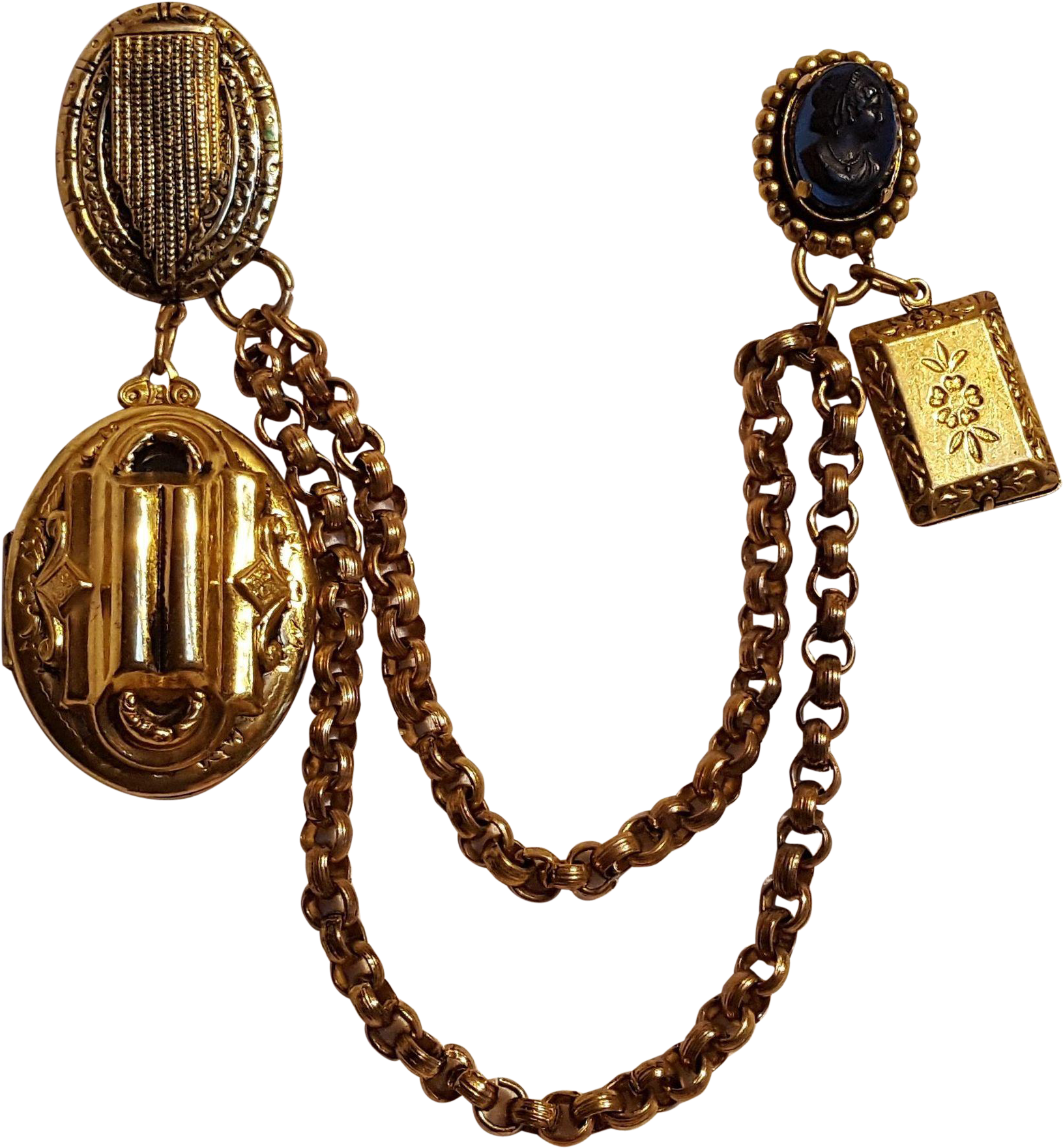 Locket S Chatelaine Style Clipart (1761x1761), Png Download