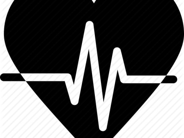 Heart Icons Ekg Clipart (640x480), Png Download