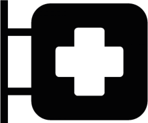 Hospital Clipart Silhouette - Png Download (640x480), Png Download