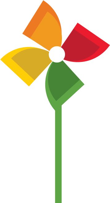 Pinwheel Image Clipart (422x743), Png Download