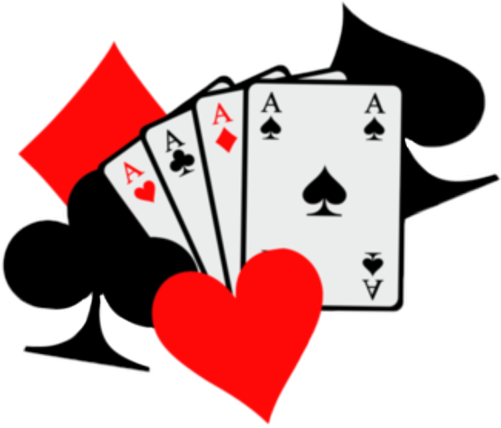 Playingcards Cards Redandblack Poker Pokar Ftestickers Clipart (1024x874), Png Download