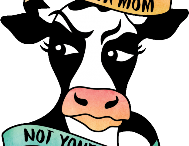 Cow Clipart Mommy - Png Download (640x480), Png Download