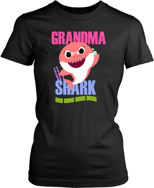 Any Grandmother Can Now Do The Shark Doo Doo Dance Clipart (600x600), Png Download