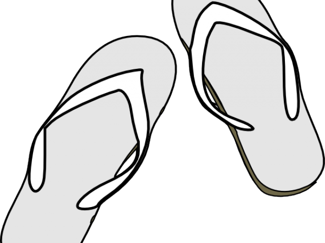 Men Shoes Clipart Slipper - Png Download (640x480), Png Download