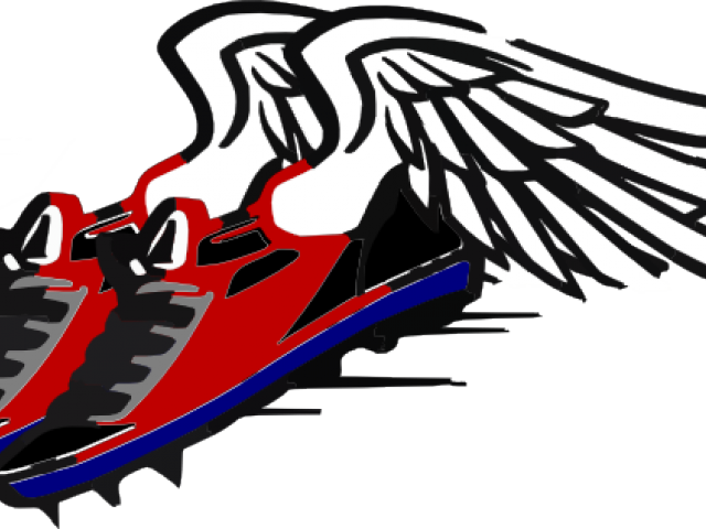 Nike Clipart Free Running Shoe - Png Download (640x480), Png Download