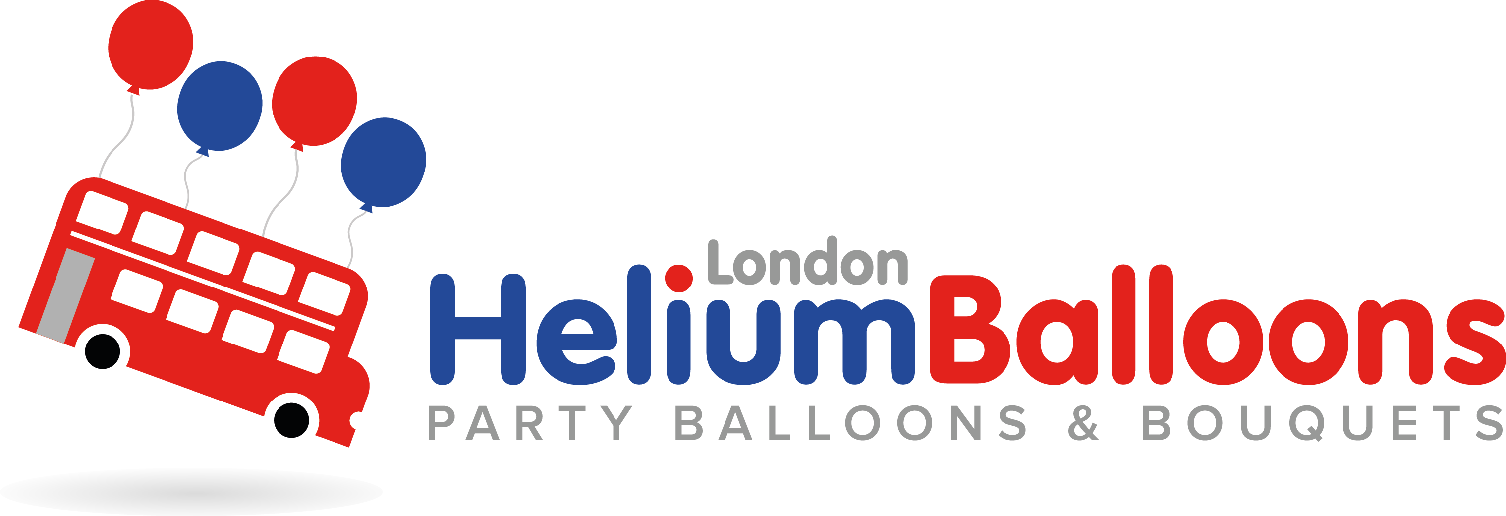 London Helium Balloons Clipart (3039x1041), Png Download