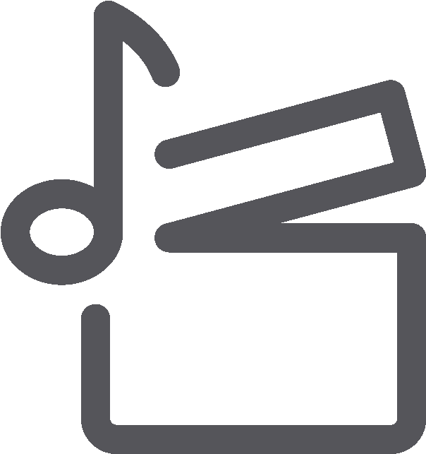 Music And Movies Clipart (1000x1000), Png Download