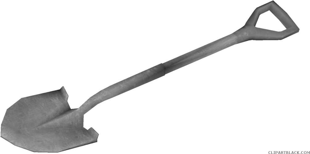 Garden Shovel Clipart - Png Download (1024x517), Png Download
