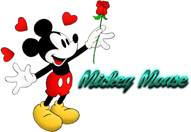 Download Mickey Mouse Free Desktop Clipart Png Photo Transparent Png (850x569), Png Download
