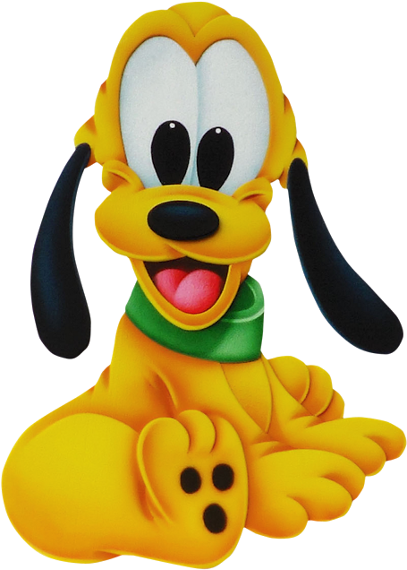 Pluto Png 487 U00d7640 Pintura Pinterest Pajama Party Clipart (487x640), Png Download
