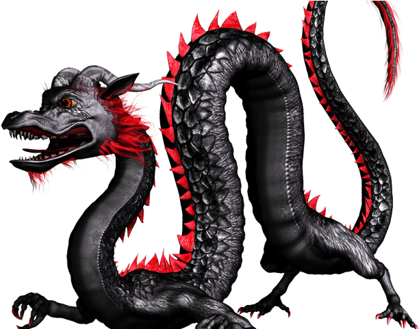 Chinese Dragon Clipart Fighting - Png Download (640x480), Png Download