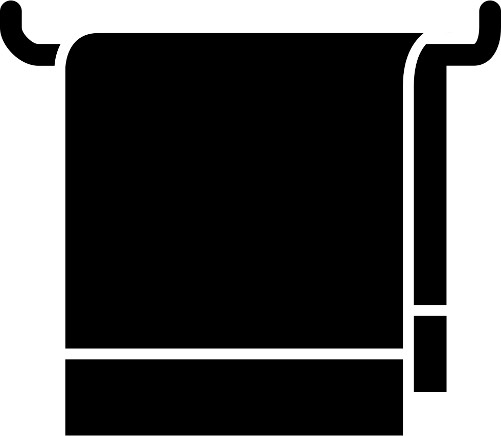 Bathroom Towel Comments Clipart (980x854), Png Download