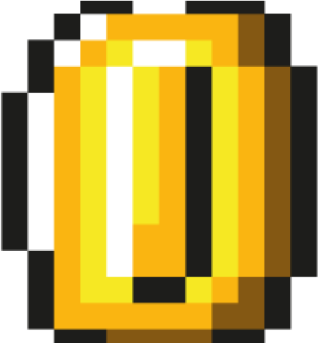 Coins Clipart Super Mario Coin - Png Download (640x480), Png Download