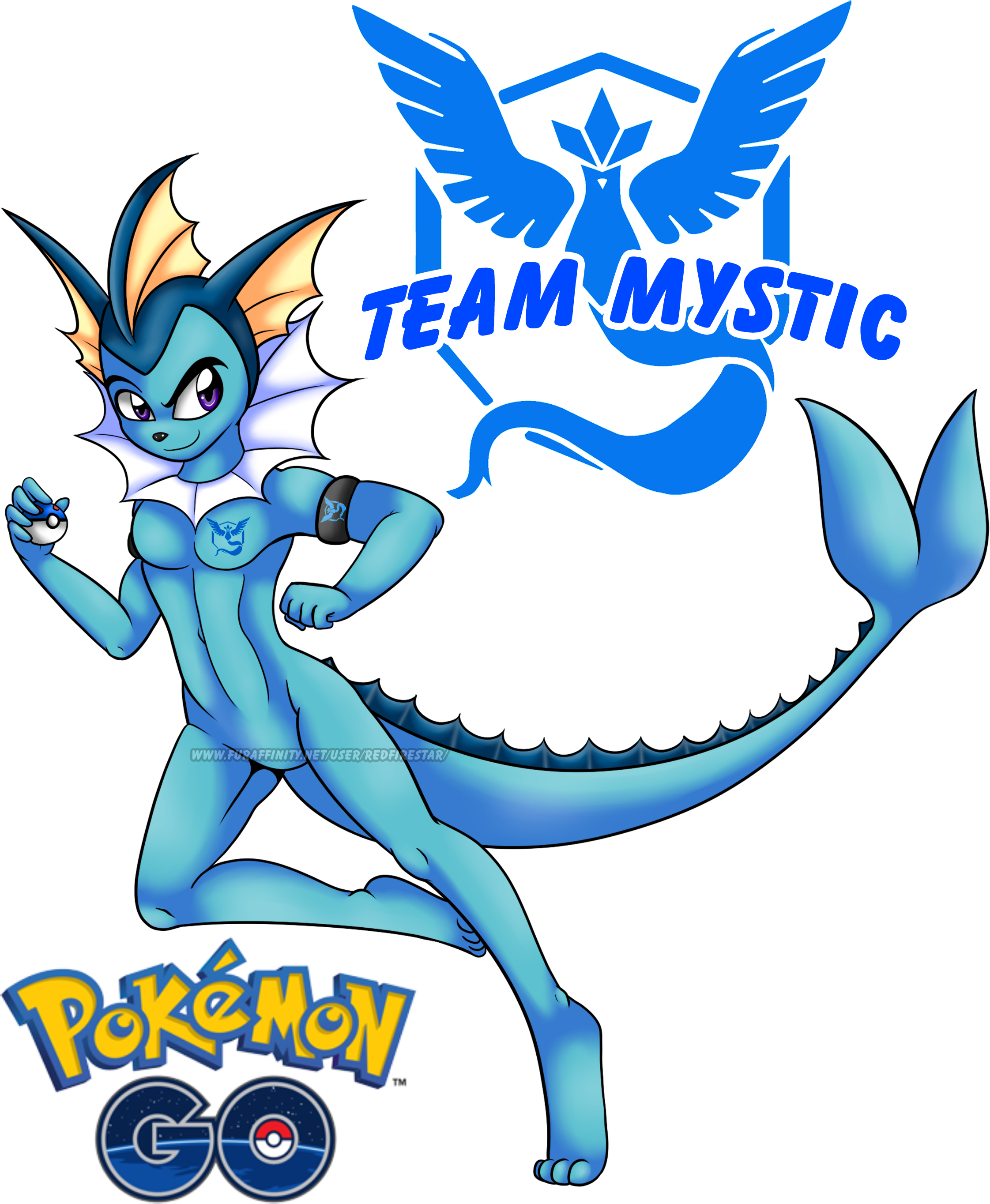 Clip Transparent Download Team Mystic By Redfirestar - Png Download (2243x2728), Png Download