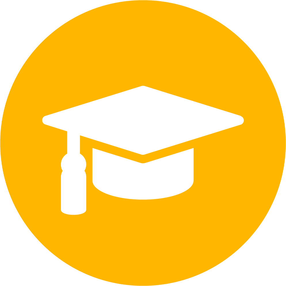 Graduation Icon Clipart (994x994), Png Download