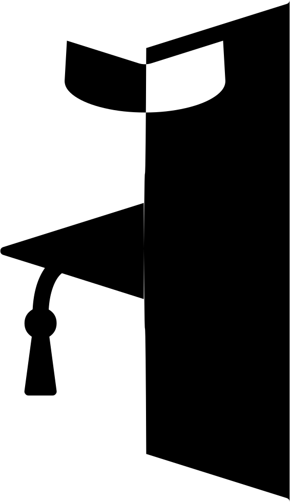 Graduation Cap Comments Clipart (566x980), Png Download