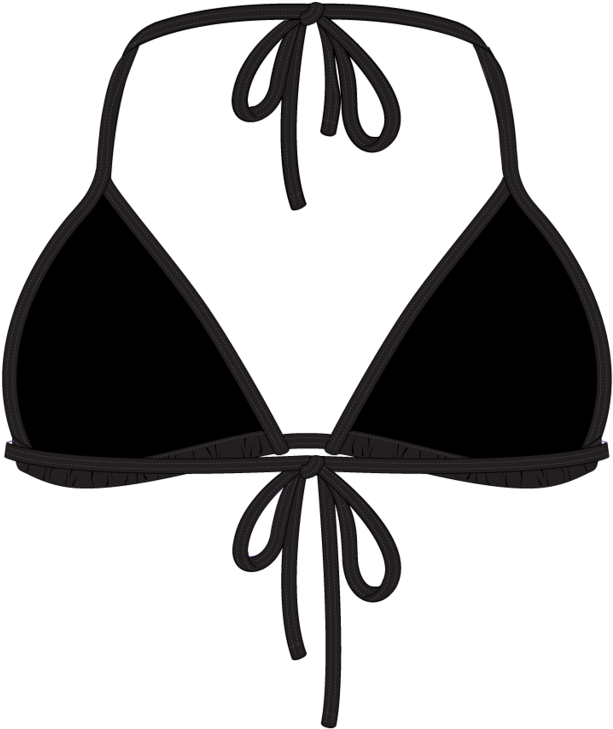 Bikini Clipart Black And White - Png Download (1024x768), Png Download
