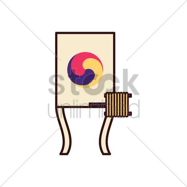 Korean Clipart Kite - Png Download (600x600), Png Download