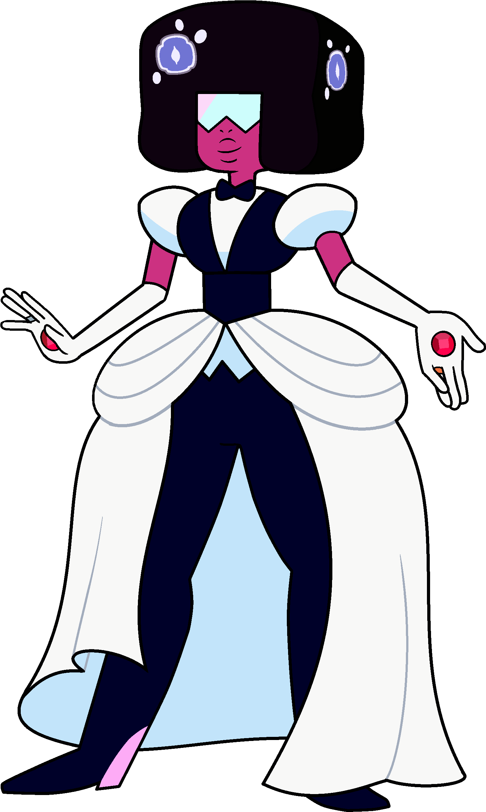 Image Garnet Wedding Outfit Clipart (1750x2691), Png Download