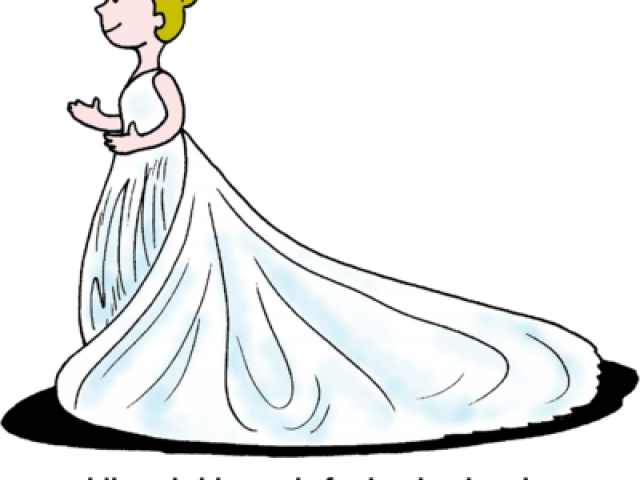 Wedding Dress Clipart Artwork - Png Download (640x480), Png Download
