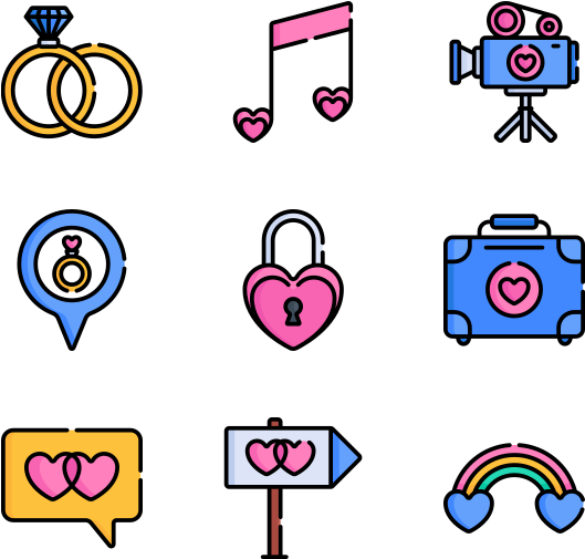 Wedding Clipart (600x564), Png Download