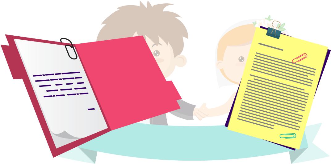 Translate A Marriage Certificate Fast And Easy Clipart (1100x550), Png Download