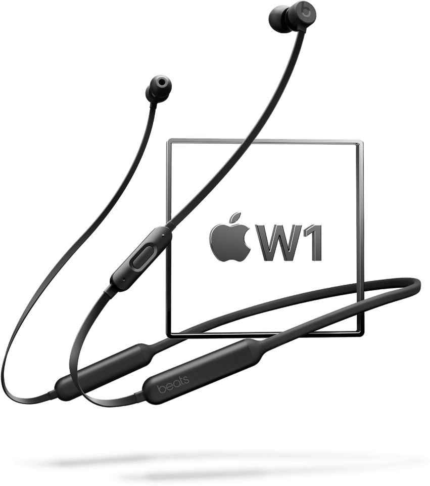 A Beatsx Egy, Az Apple Által Szabadalmaztatott W1 Chippel Clipart (2048x1155), Png Download