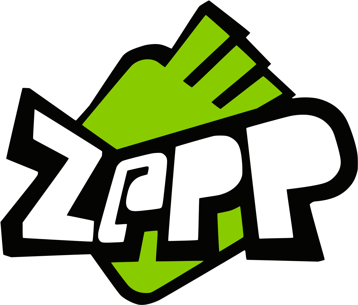 Z@pp Logo - Svg Clipart (1205x1024), Png Download