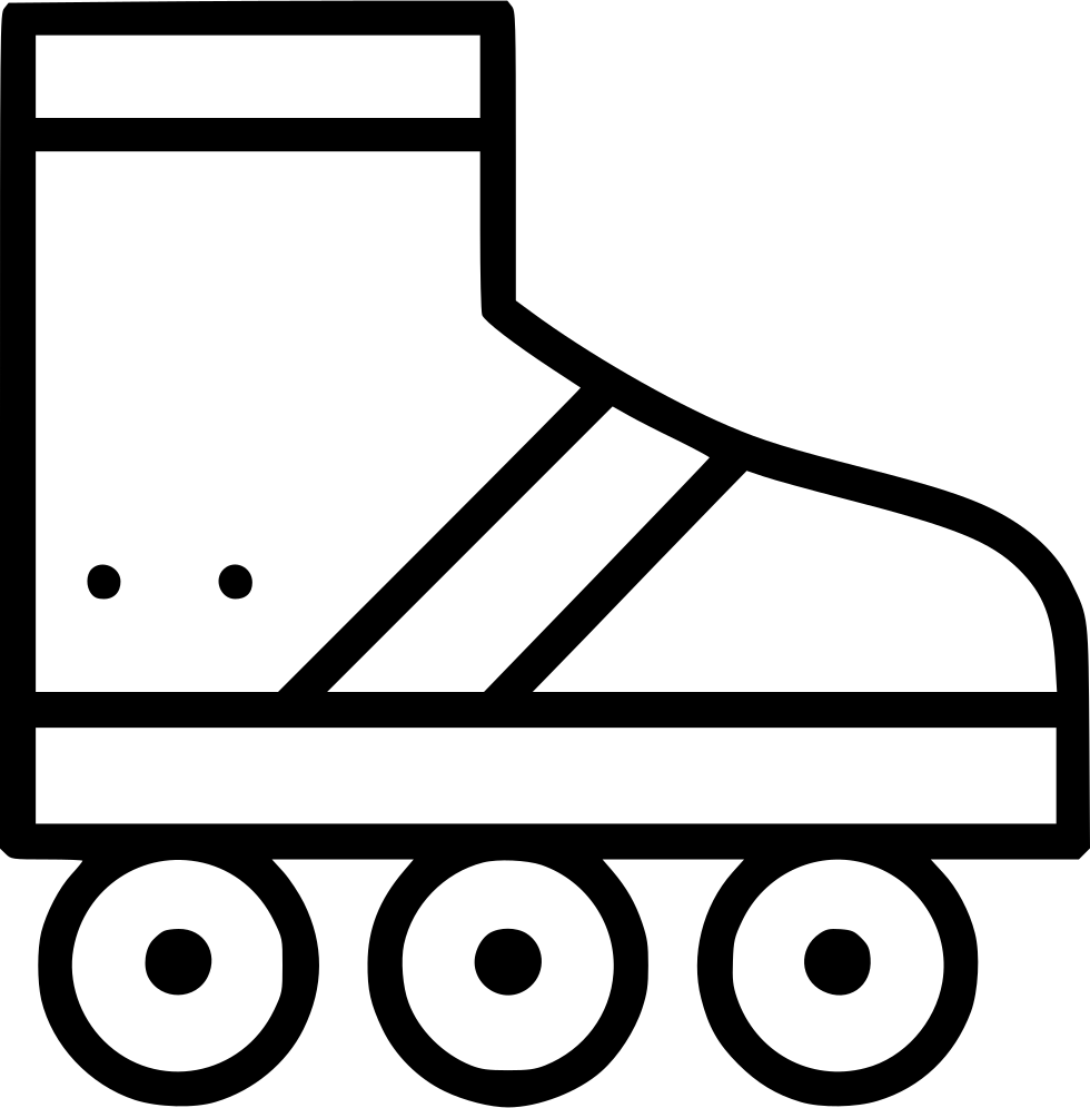 Roller Skates Comments Clipart (980x996), Png Download