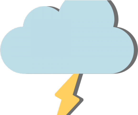 Thunder Clipart Lightning Flash - Png Download (640x480), Png Download
