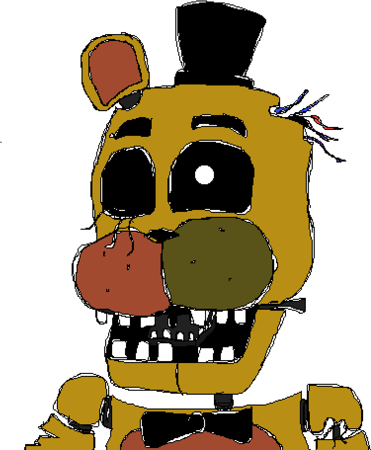 Golden Freddy's Or Fredbear's Hd Clipart (1000x1000), Png Download