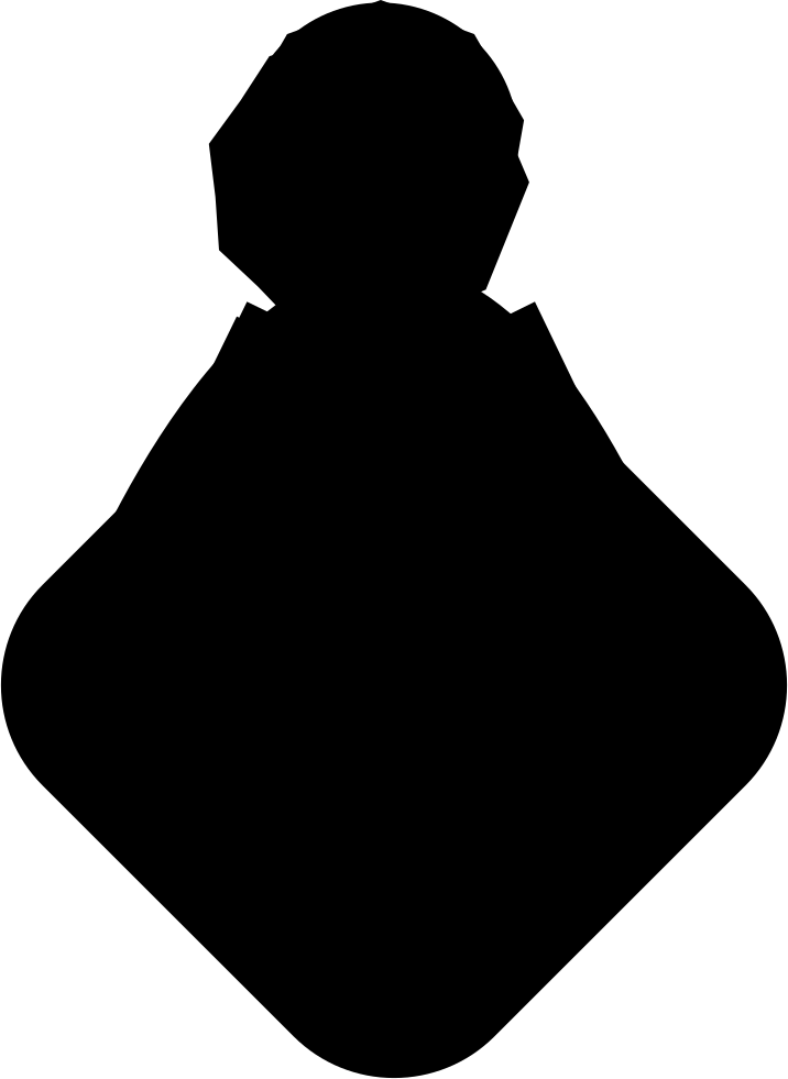 Mouth Svg Silhouette Clipart (716x981), Png Download