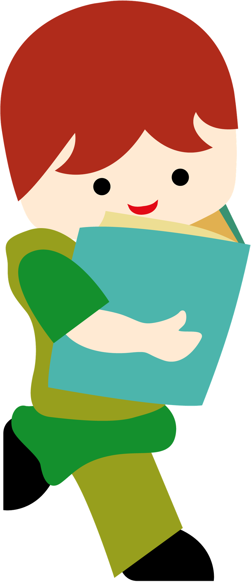 Revidevi Readingisfundamental Minus Kids Clipart (865x2000), Png Download