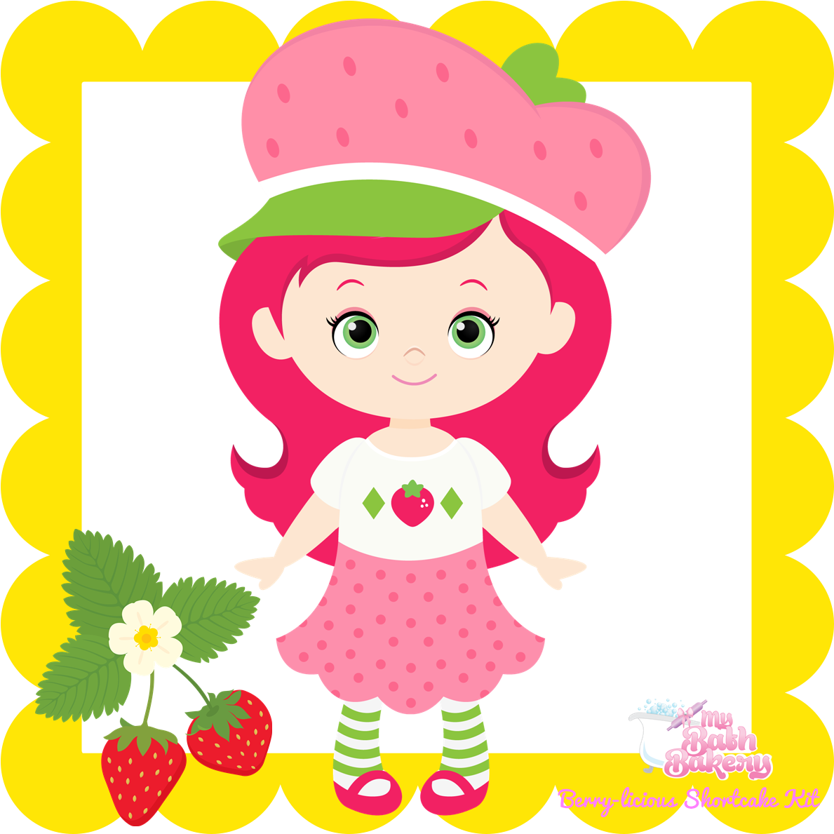 Facial Kit Berry-licious Shortcake Clipart (1208x1208), Png Download
