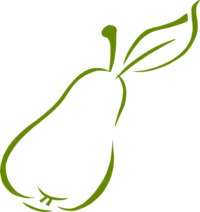 Pear Clipart Buah - Png Download (680x720), Png Download