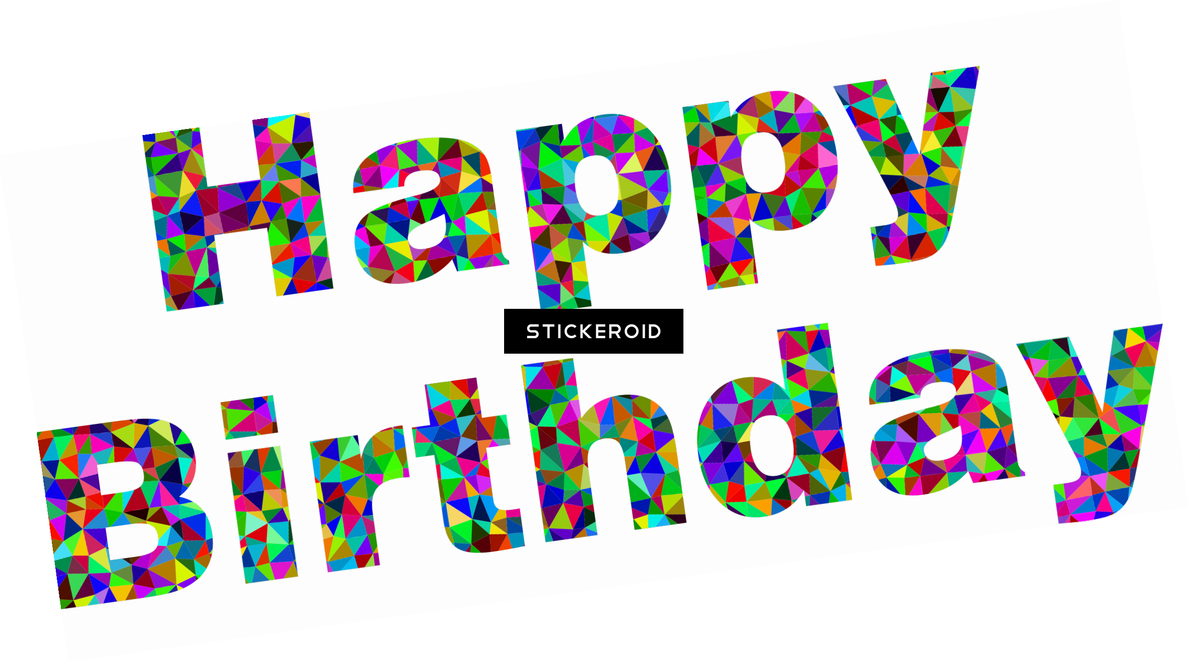Happy Birthday Holidays Clipart (2385x1331), Png Download