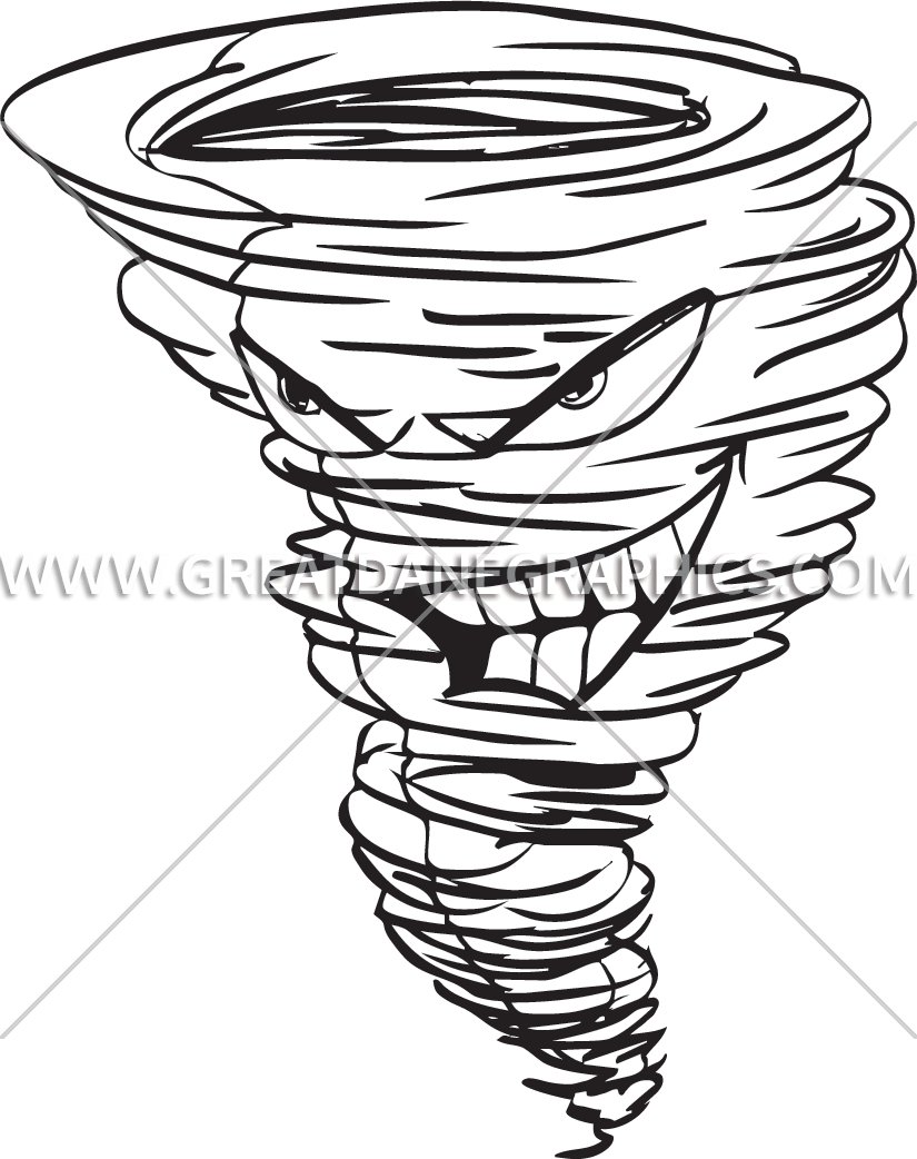 Tornado Black Storm Clipart (825x1042), Png Download