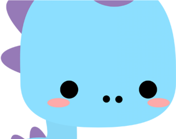 Dinosaur Clipart Kawaii - Png Download (640x480), Png Download