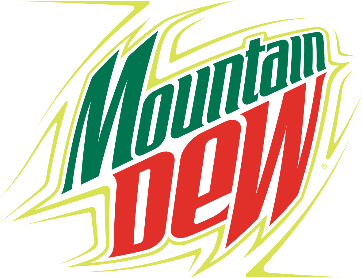 Mountain Fizzy Diet Dew Pepsi Logo Drinks Clipart (1239x947), Png Download