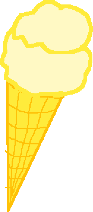 Vanilla Cone Clipart (1400x1400), Png Download
