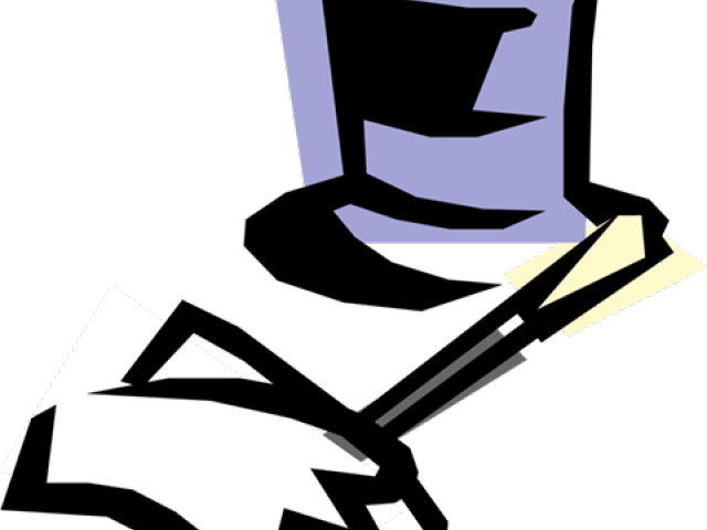 Gloves Clipart Top Hat - Png Download (640x480), Png Download