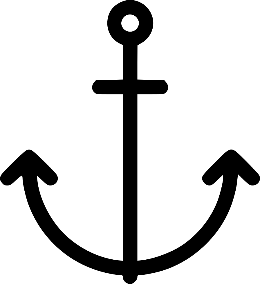 Anchor Svg Png Icon Free Download Onlinewebfonts Clipart (896x980), Png Download