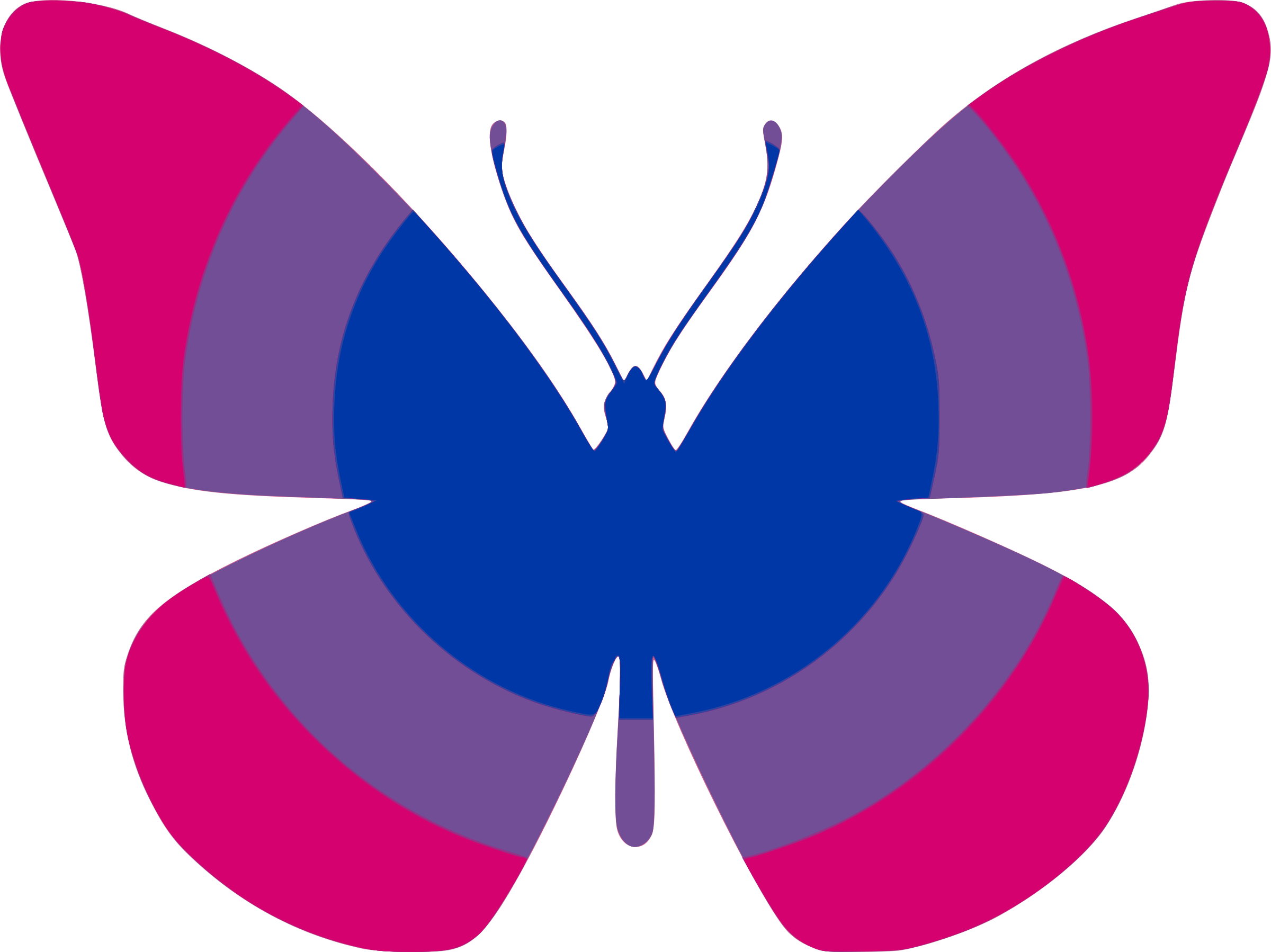 Butterfly Clip Arts 2018 Wallpapers Butterfly Clip - Png Download (2400x1798), Png Download