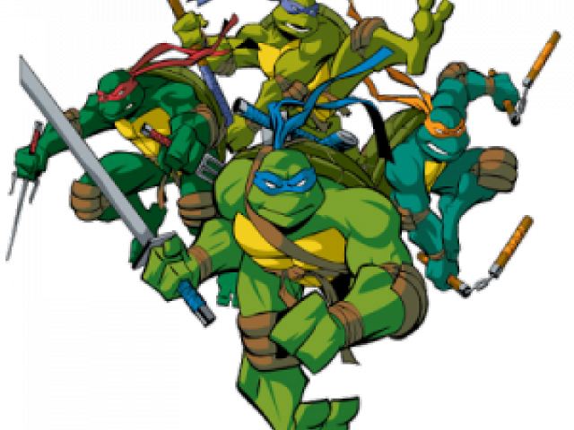 Ninja Turtles Clipart Transparent Background - Png Download (640x480), Png Download