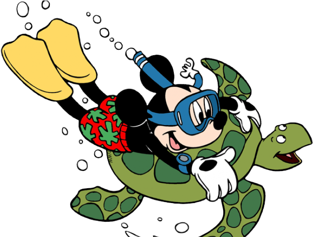 Turtle Clipart Scuba - Png Download (640x480), Png Download