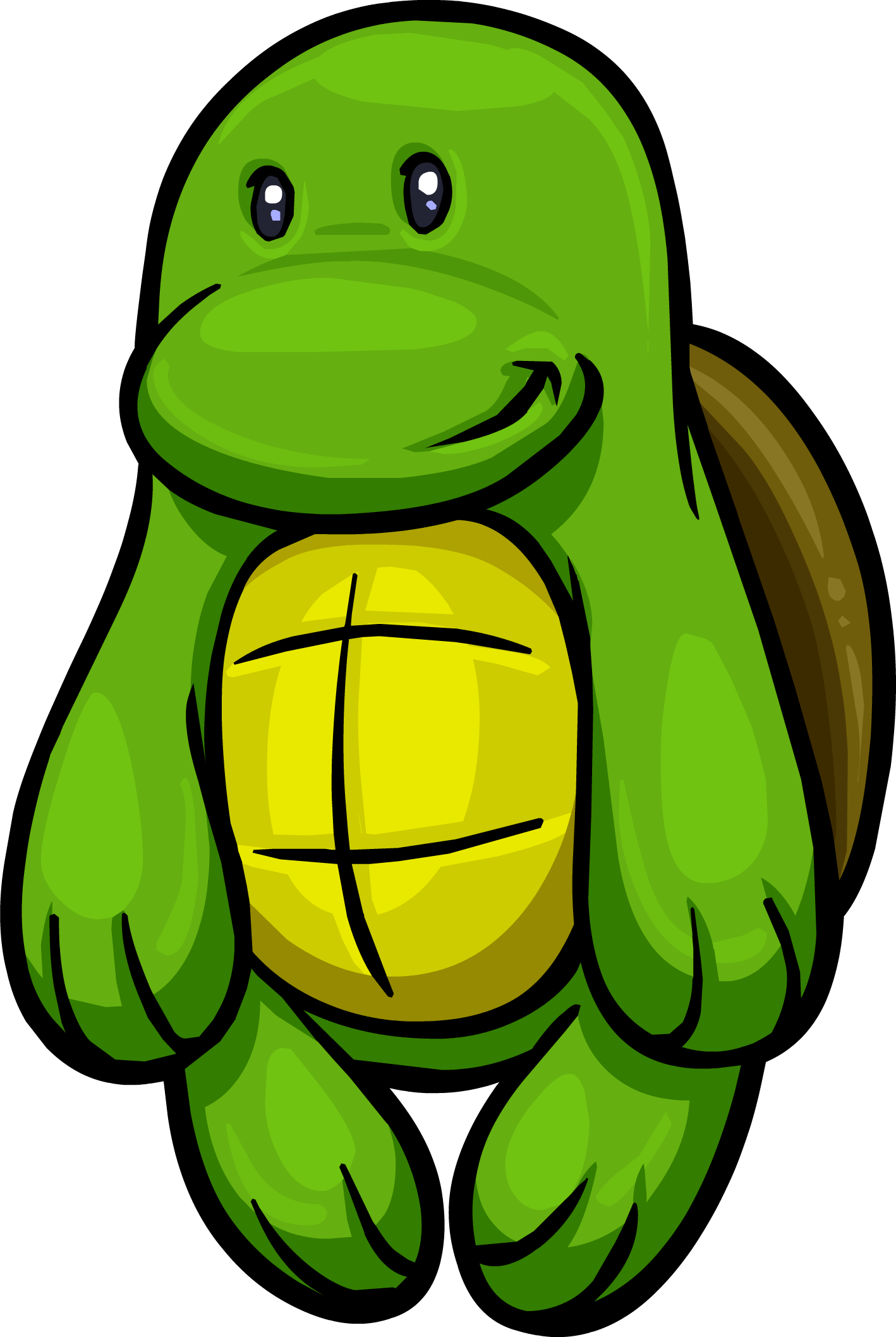 Emoji Clipart Turtle - Png Download (1418x2115), Png Download