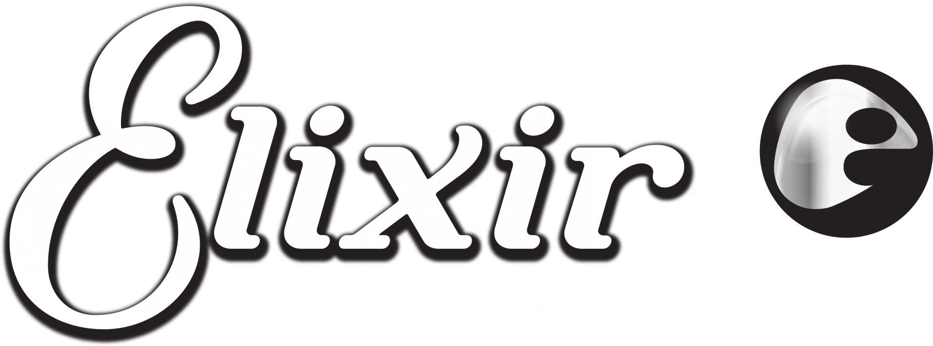 Elixir Electric Guitar Strings Clipart (2000x884), Png Download