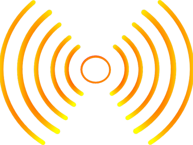 Sound Wave Clipart Broadcast - Png Download (640x480), Png Download